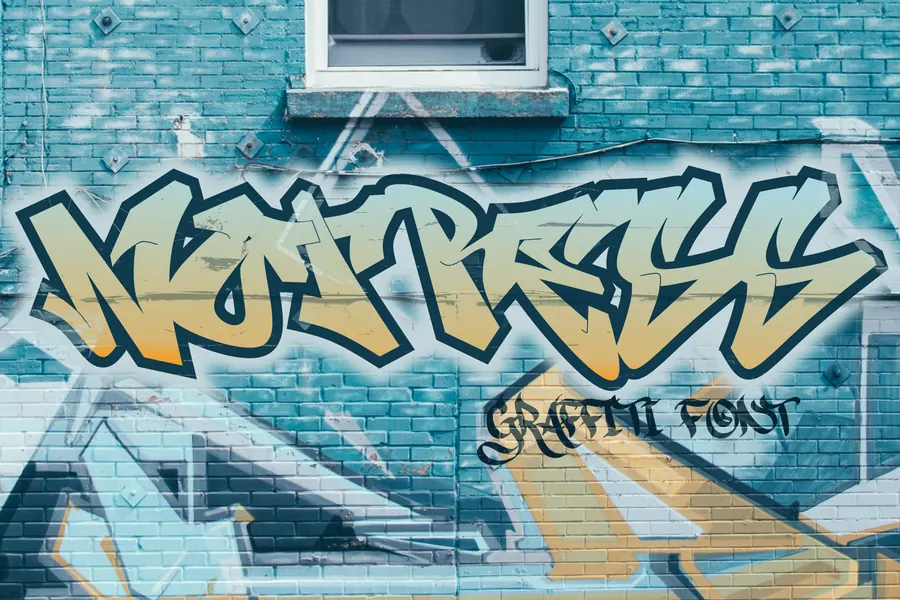 Wildstyle graffiti fonts